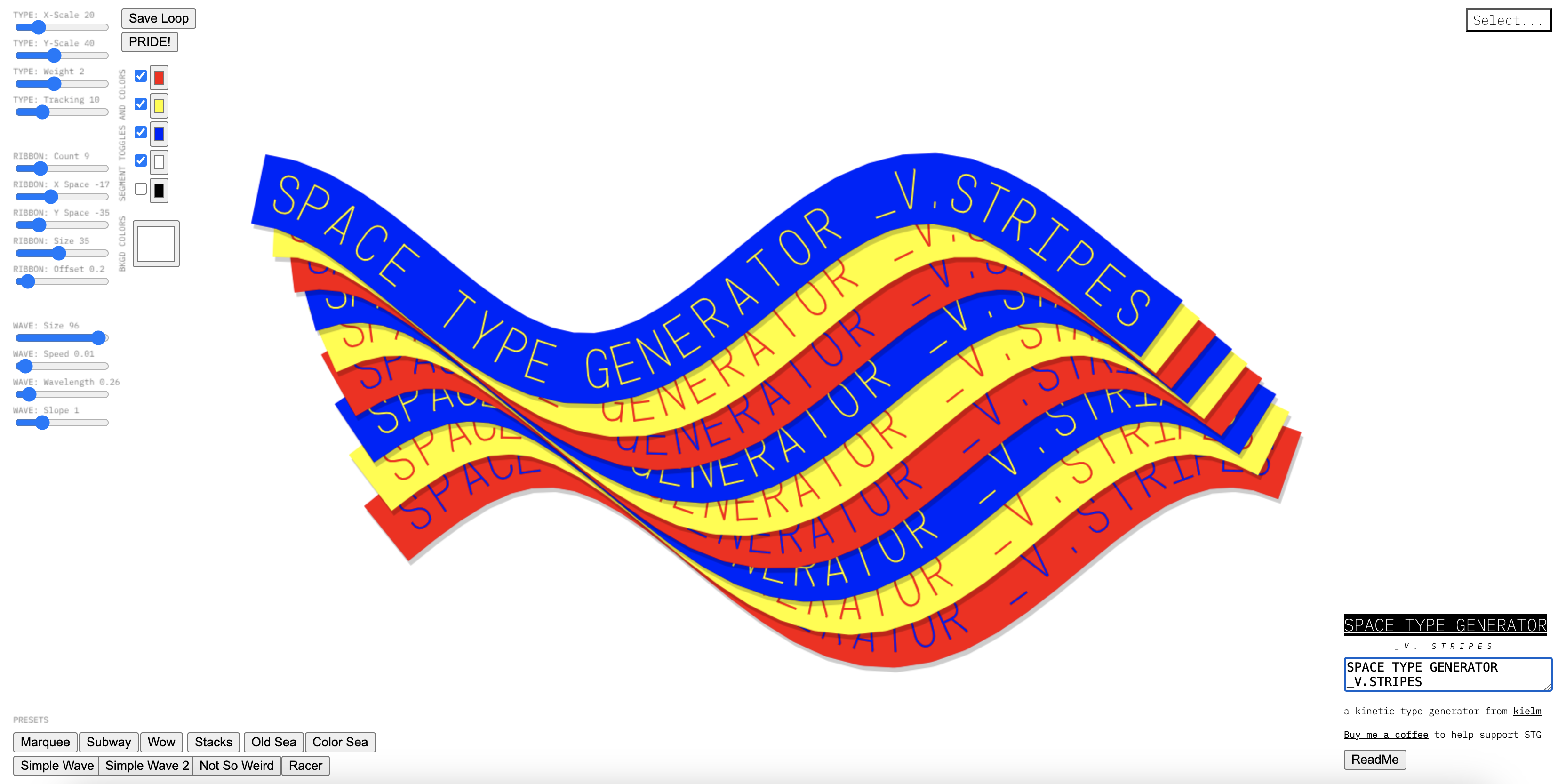 Imagen de Space Type Generator